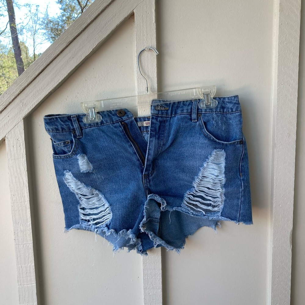 Jean shorts